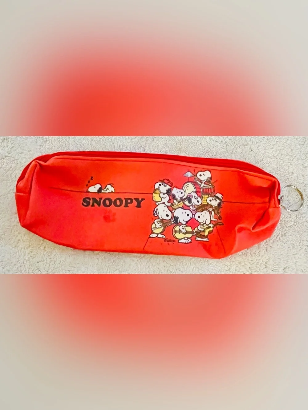 Snoopy Red Case Keyring